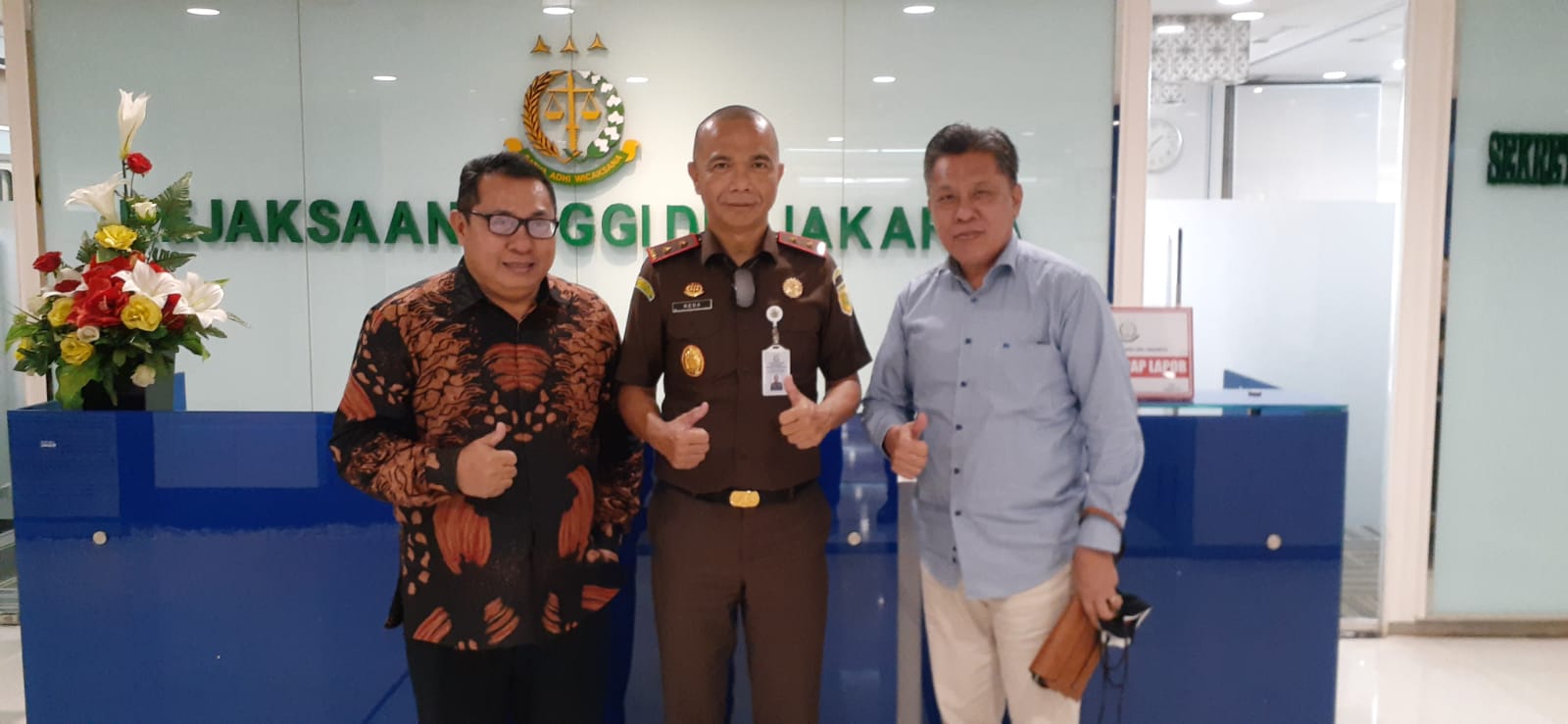 Kajati DKI Jakarta Terima Kunjungan Pengurus SMSI 
