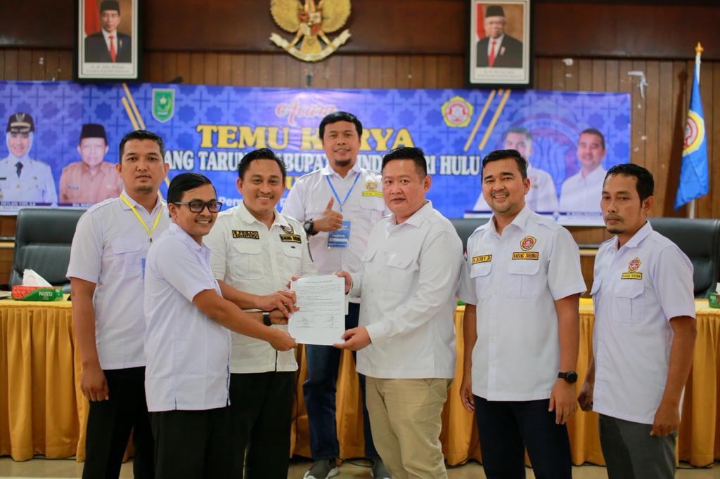 Terpilih Secara Aklamasi, Daniel Eka Perdana Nakhodai Karang Taruna Inhu