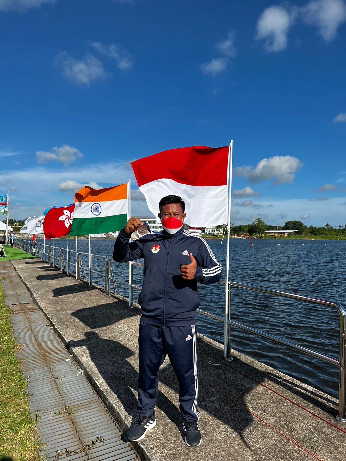 Atlet Dayung Riau Harumkan Nama Indonesia di Championship Thailand