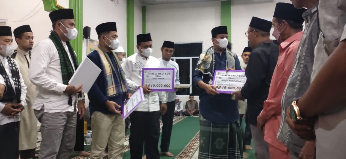 Safari Ramadan di Kuantan Mudik, Plt Bupati Janji Bakal Bangun Fasilitas Tempat Wisata