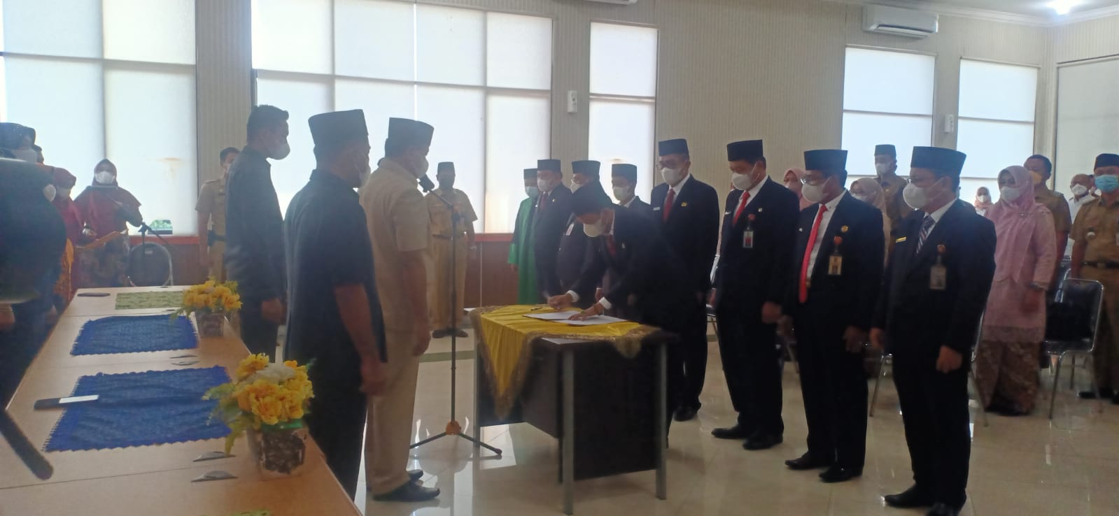 Plt Bupati Kuansing Lantik 11 Pejabat Tinggi Pratama