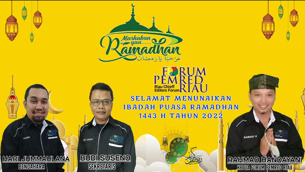 Buka Bersama, Forum Pemred Riau Bakal Bahas Isu Daerah dan Nasional 