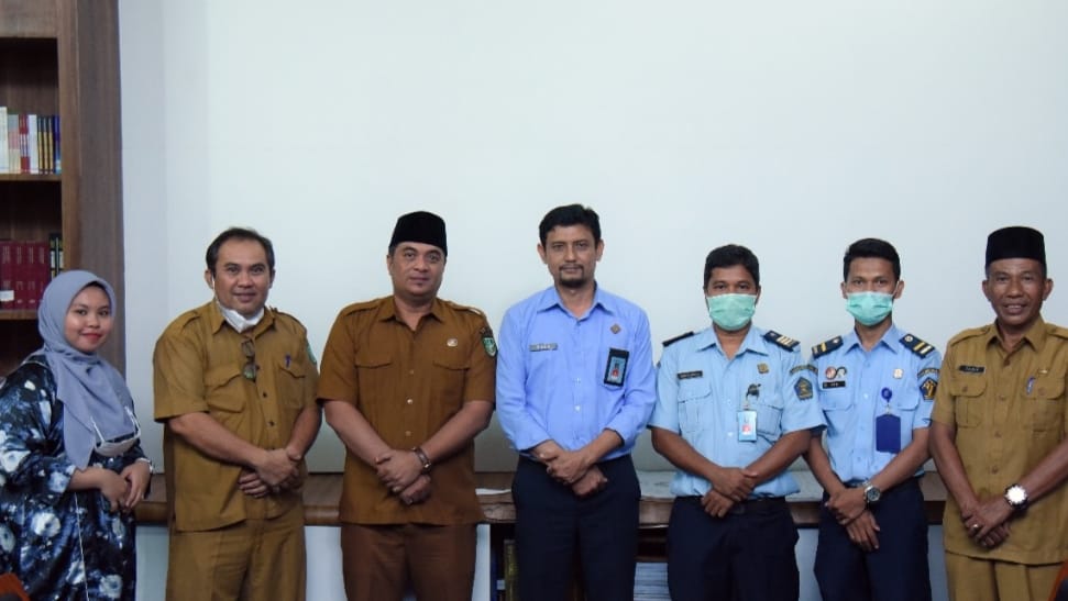 Monitoring JDIH,Kanwil Kemenkumham Riau Kunjungi Humas DPRD Bengkalis