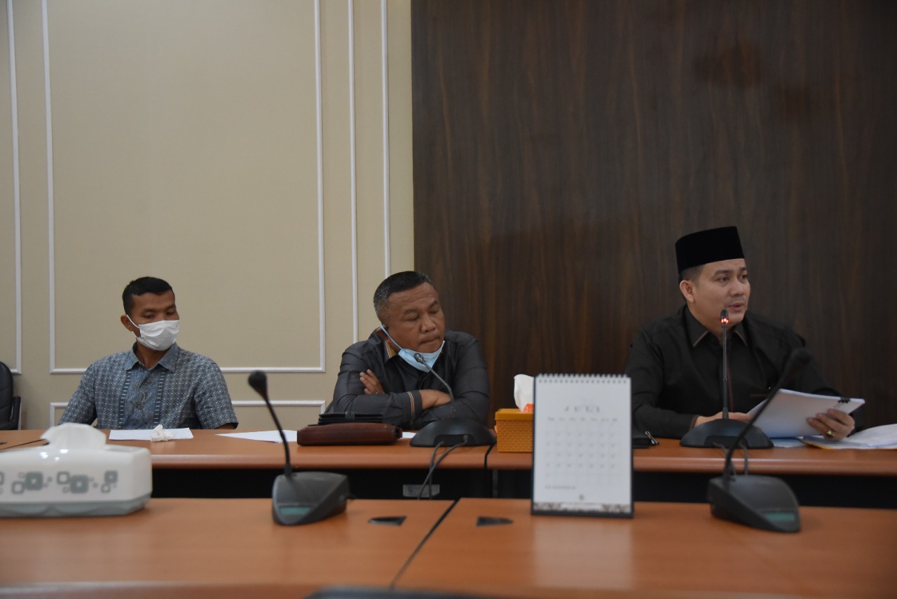 Bapemperda DPRD Bengkalis Gelar Rapat dengan OPD Terkait Tiga Ranperda