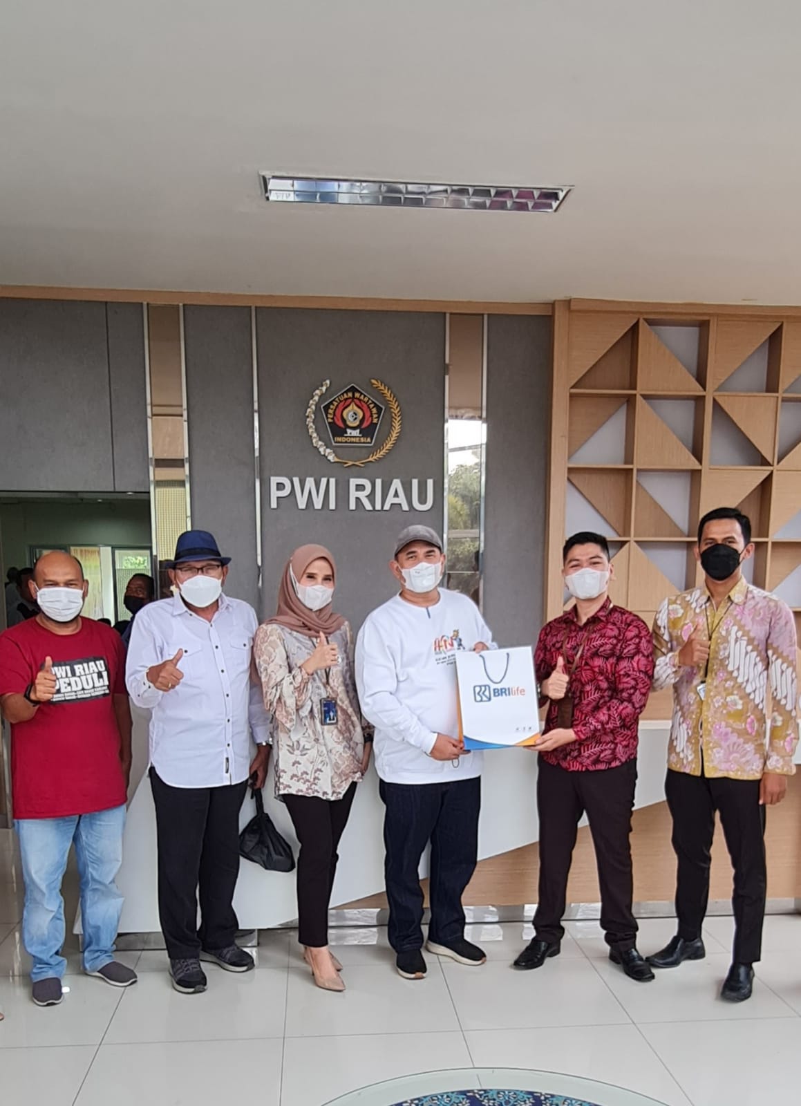 Ikut Asuransi PIJAR BRI, Anggota PWI Riau Diminta Lengkapi Data Kepesertaan
