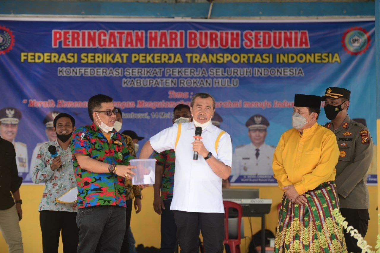 Peringati Hari Buruh, FSPTI Nyatakan Dukungan untuk Syamsuar di 2024
