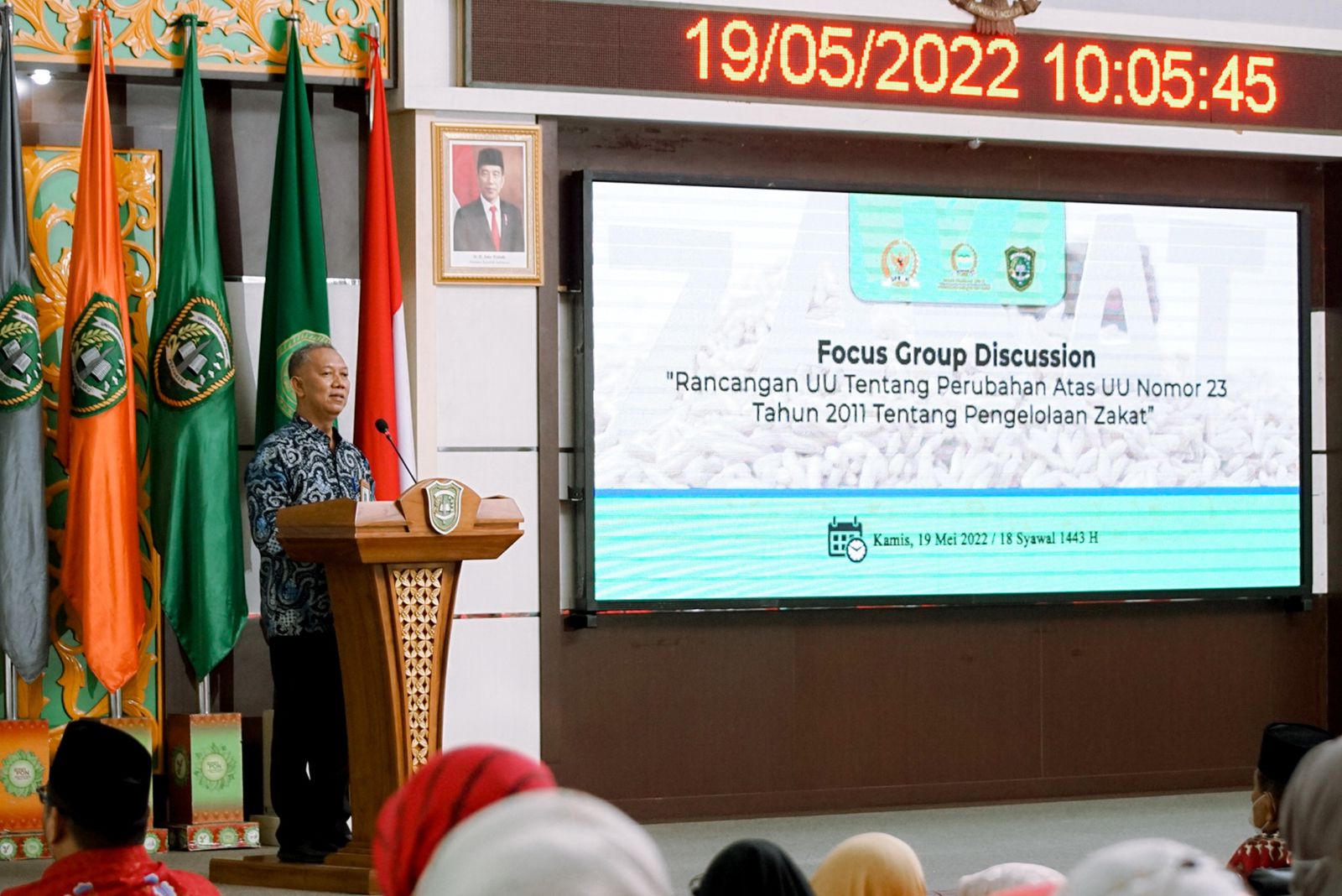 DPR RI Bersama UIR Gelar FGD Perubahan UU Pengelolaan Zakat