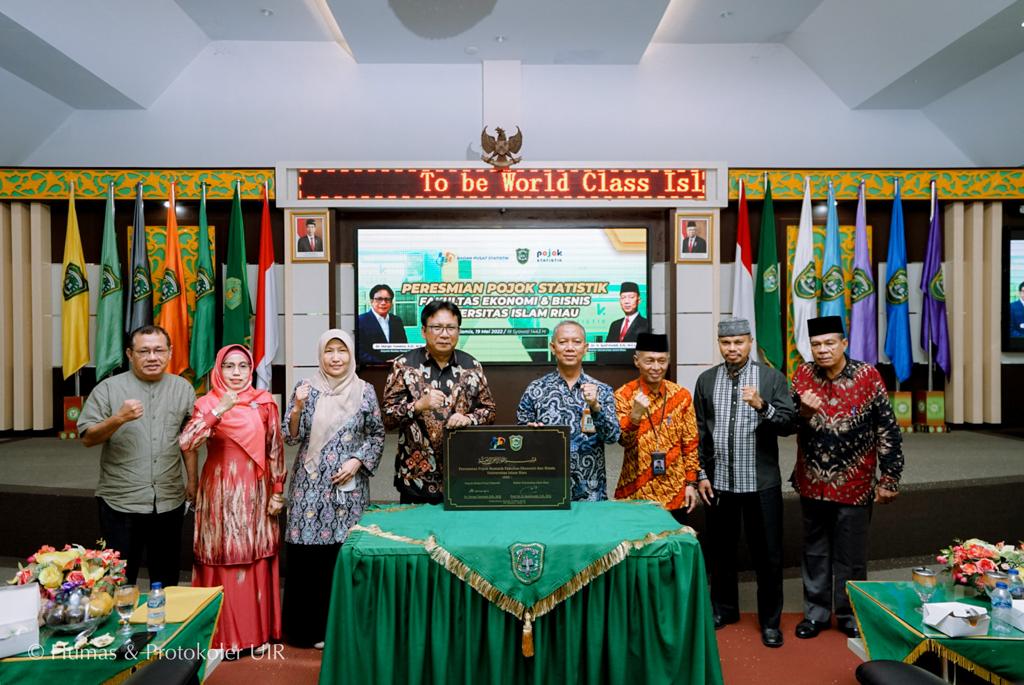 Peresmian Pojok Statistik di FEB UIR, Terobosan BPS Ciptakan Kampus Tinggi Literasi 