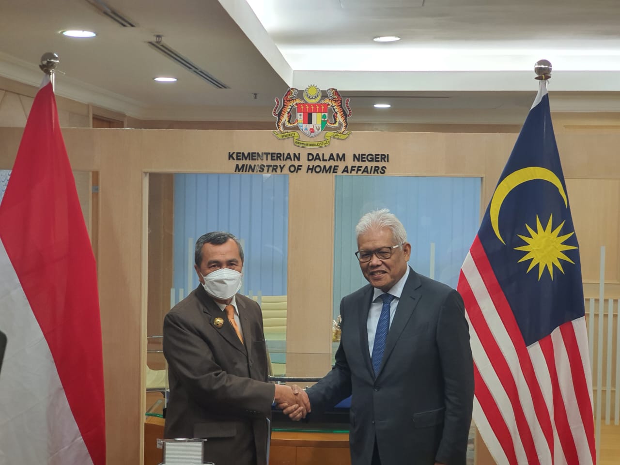 Gubri Syam Bertemu Mendagri Malaysia Bahas Hal Penting Ini