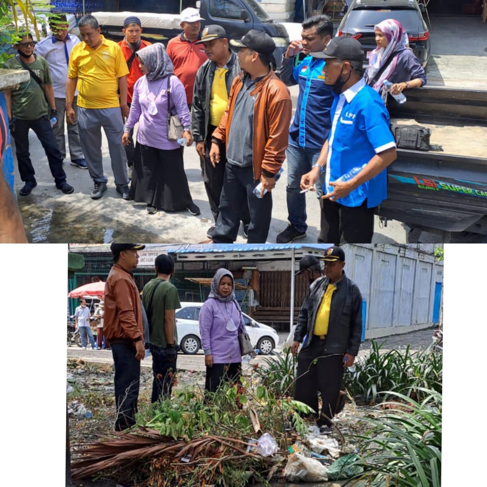 Jalankan Instruksi Pj Wako Pekanbaru, Camat Senapelan Tinjau Titik Banjir 