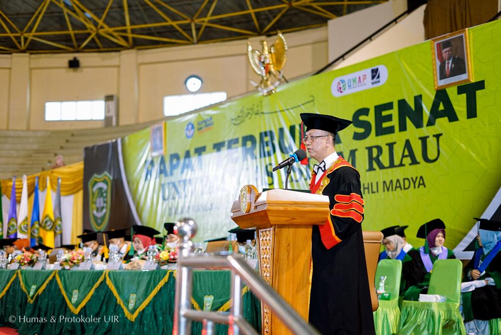 Universitas Islam Riau Wisuda 1.538 Lulusannya Secara Luring