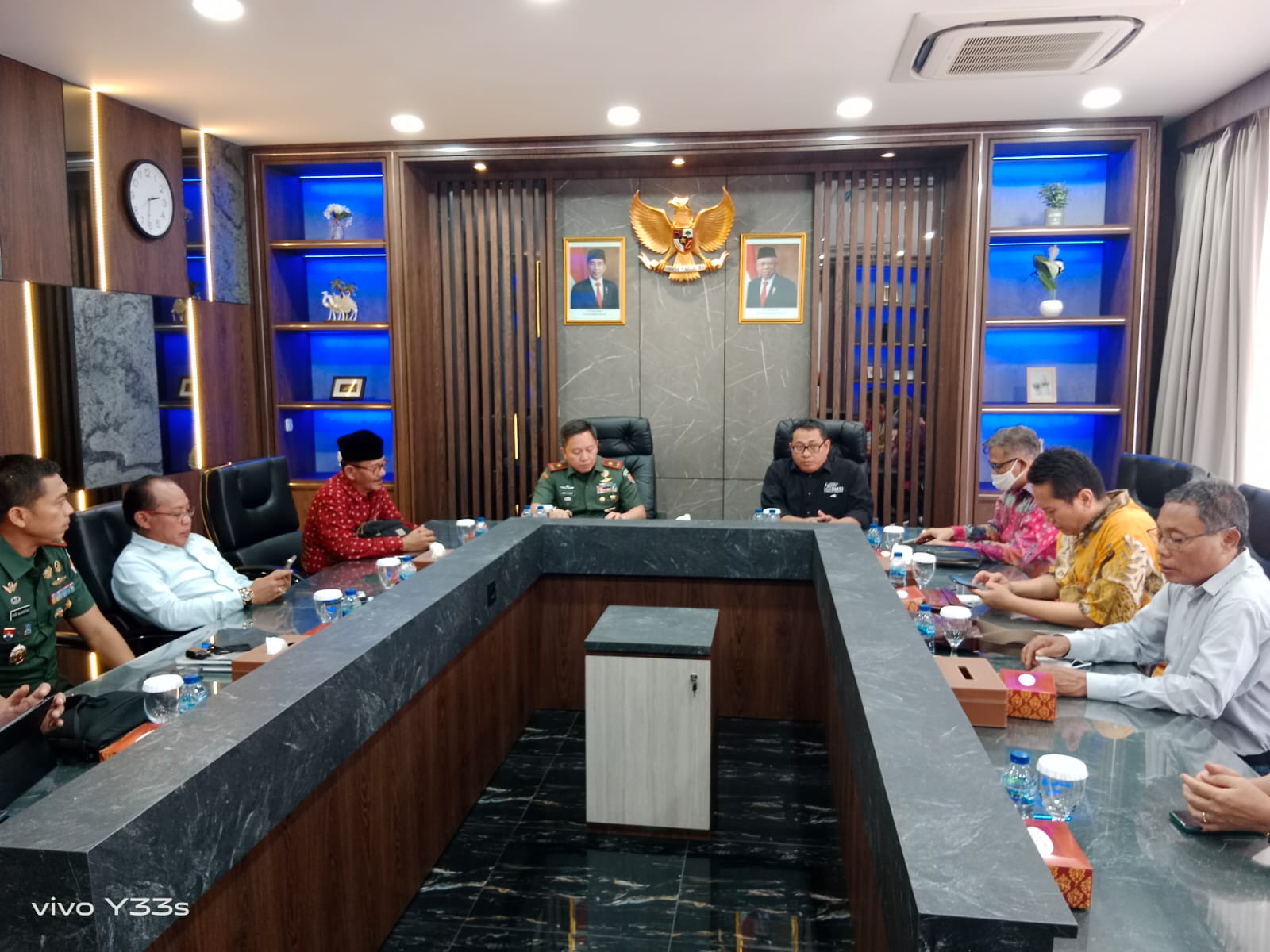 SC  Rapimnas SMSI Rapat Bersama Pusat Sandi dan Siber TNI AD