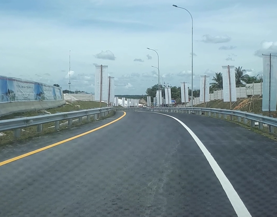 Hampir Selesai, Tol Pekanbaru-Bangkinang Sisakan 9 KM Lagi