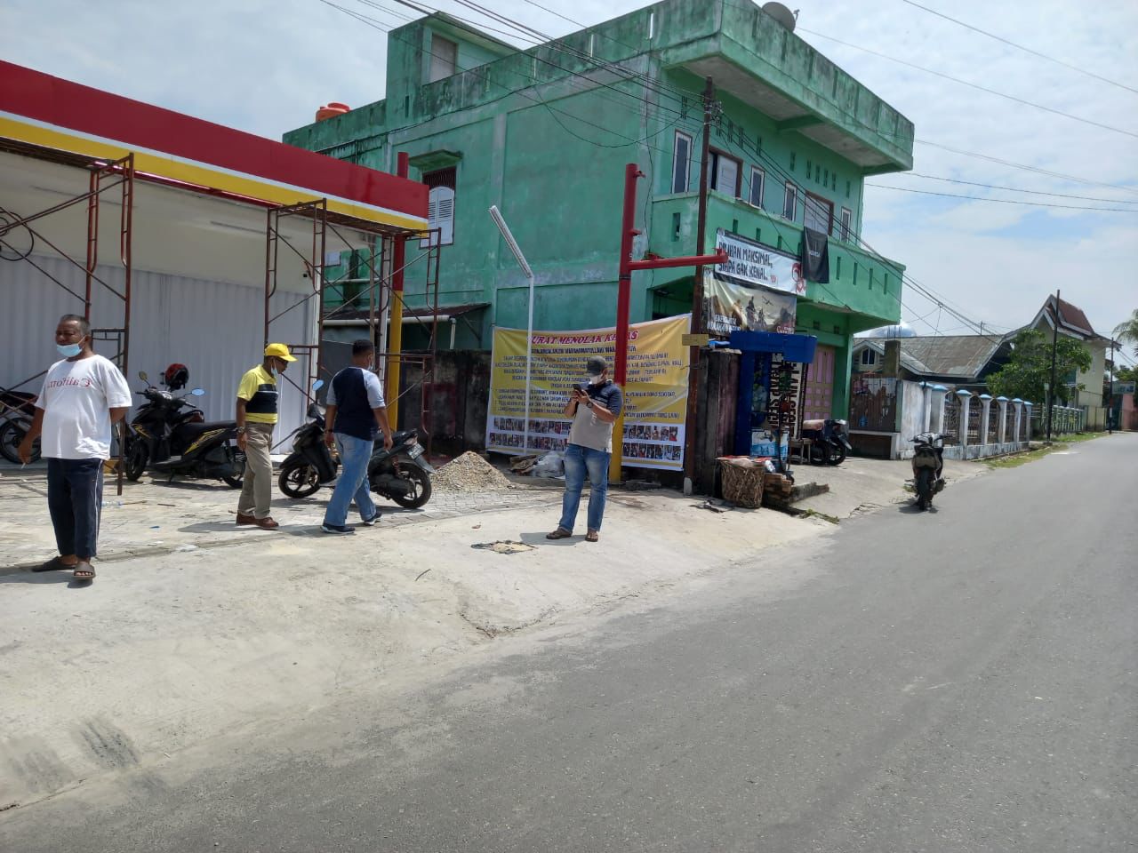 Sempat Ditolak, Akhirnya Warga Terima Pendirian Alfamart di  Kecamatan Bathin Solapan