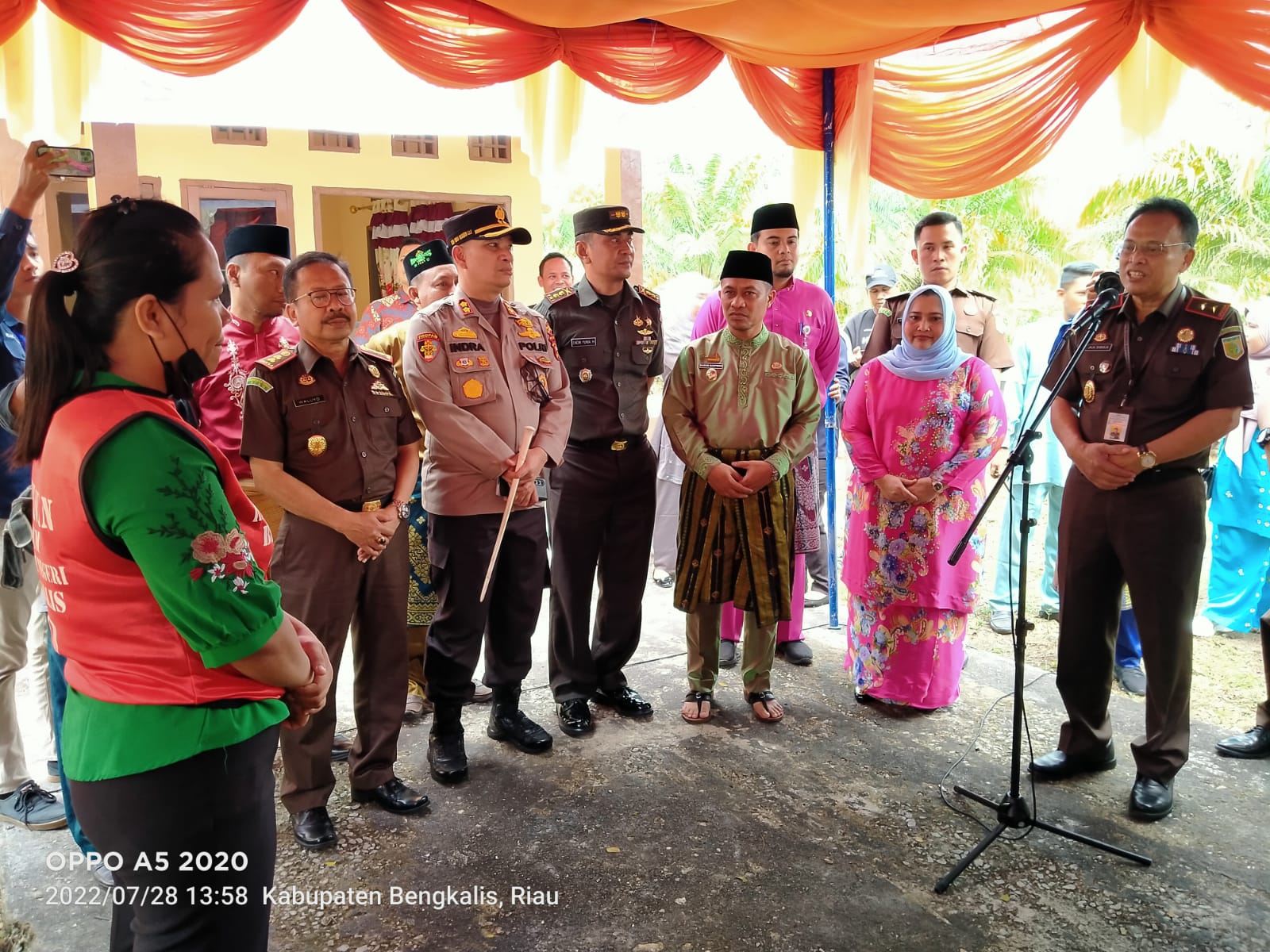 Kajati Riau Resmikan Rumah Restorative Justice Kejari Bengkalis