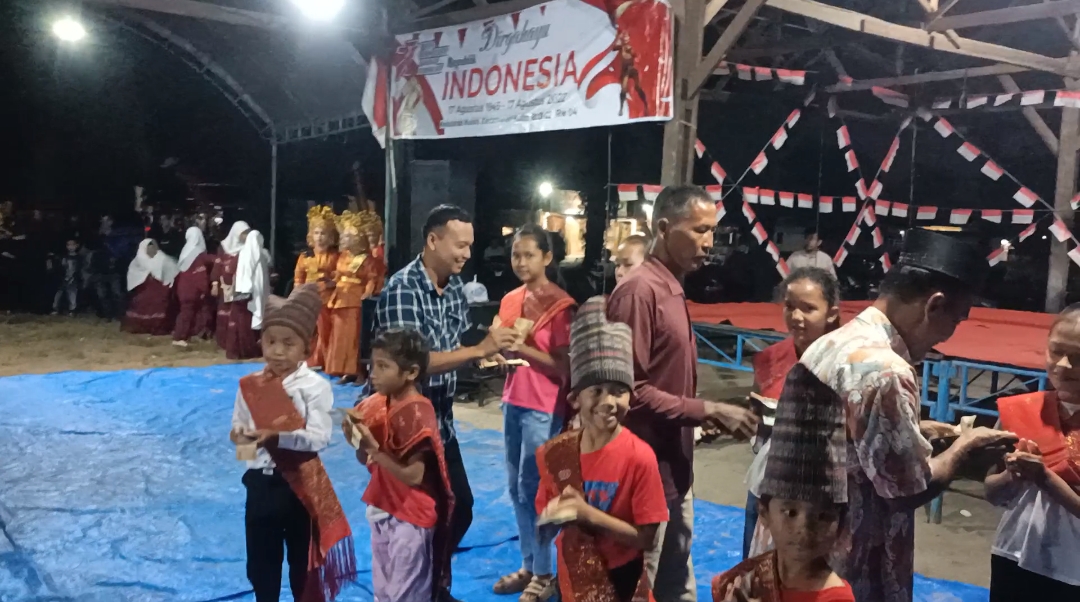 Berlangsung Meriah, Warga Kulim Gelar Hiburan Rakyat HUT RI ke 77