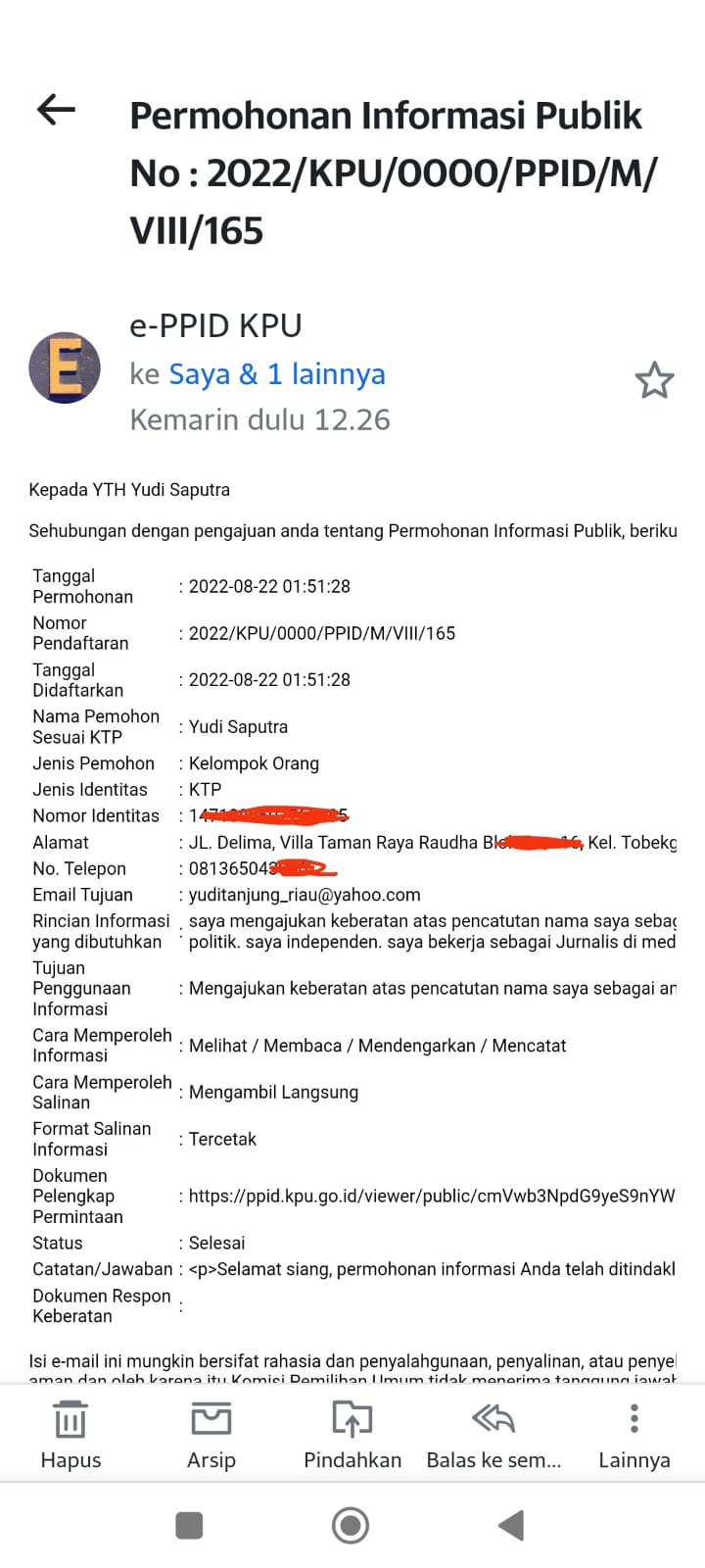 Tidak Pernah Daftar, Nama Warga Pekanbaru Masuk Dalam Sipol PKB