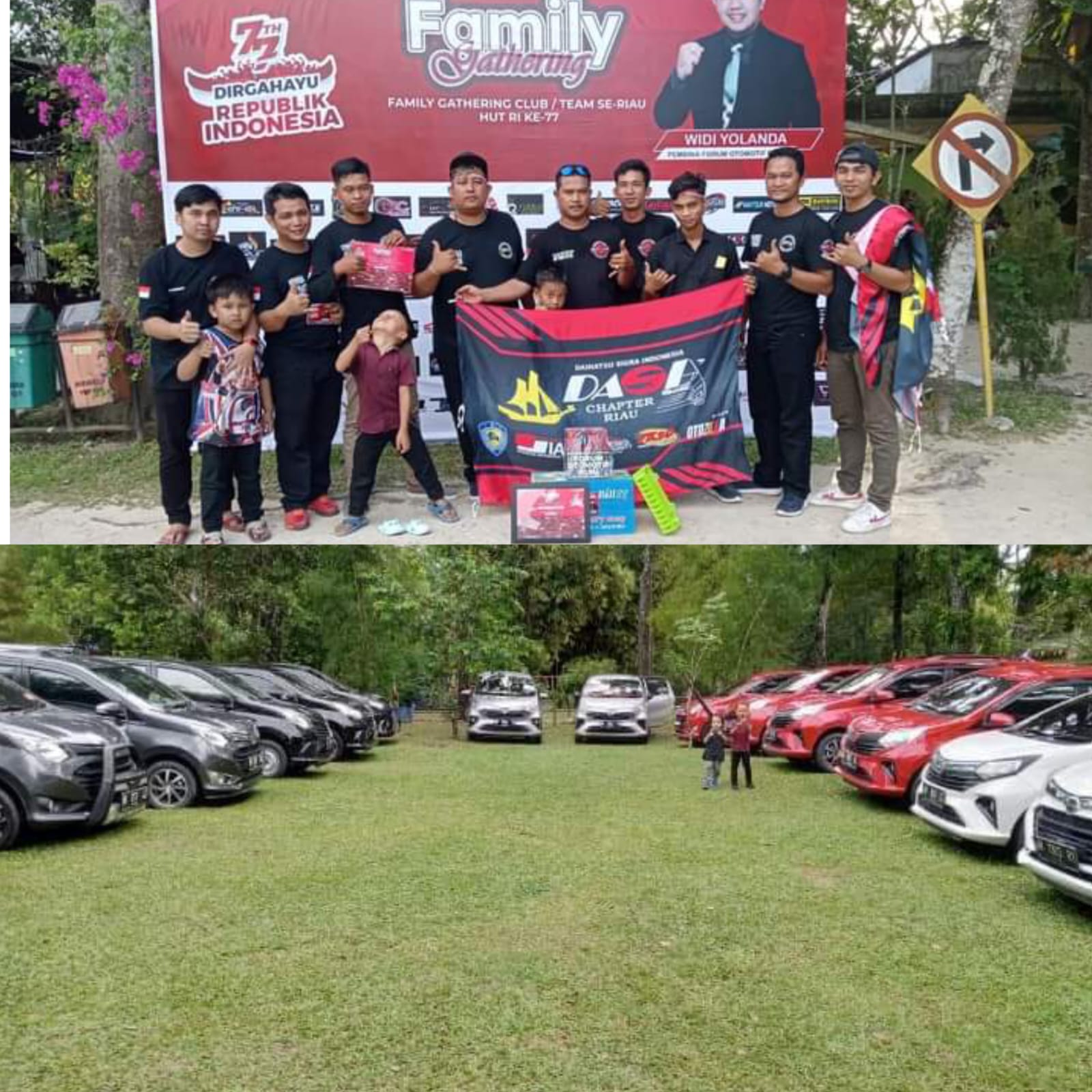 Pecah Rekor, DASI Riau Komunitas Mobil Sigra Terbanyak Se-Sumatera