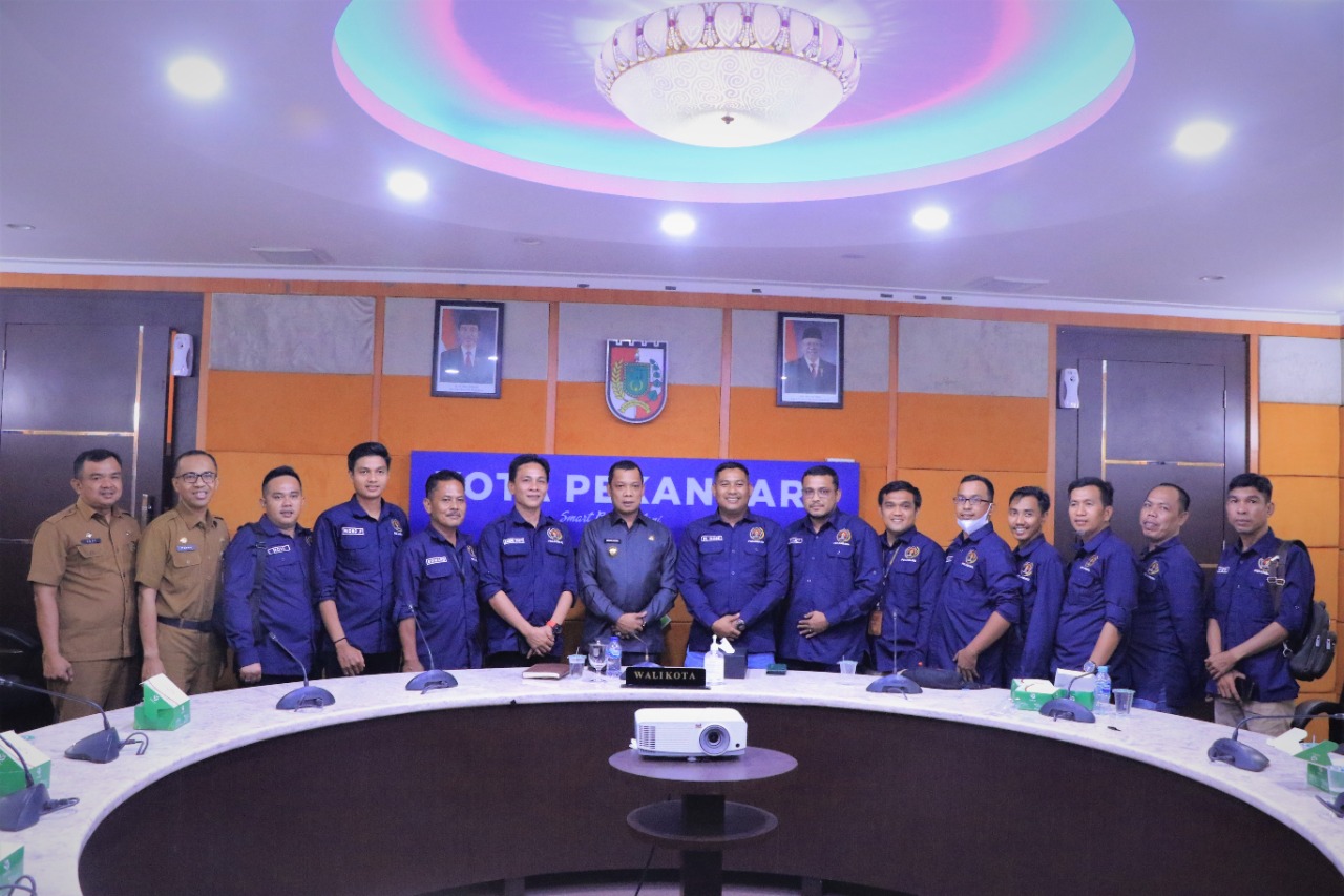Audiensi Dengan Pj Wako, PWI Pokja Pekanbaru Bahas Program UKW 