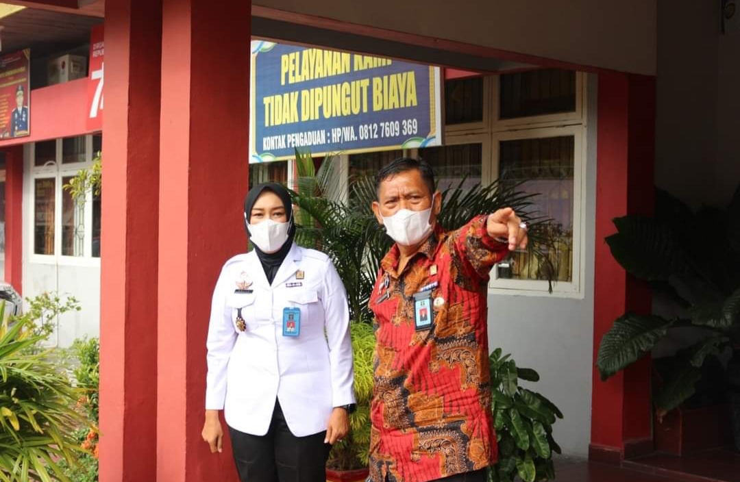 Sidak, Kepala Kanwil Kemenkumham Riau Cek Ruang Pelayanan Bapas Pekanbaru