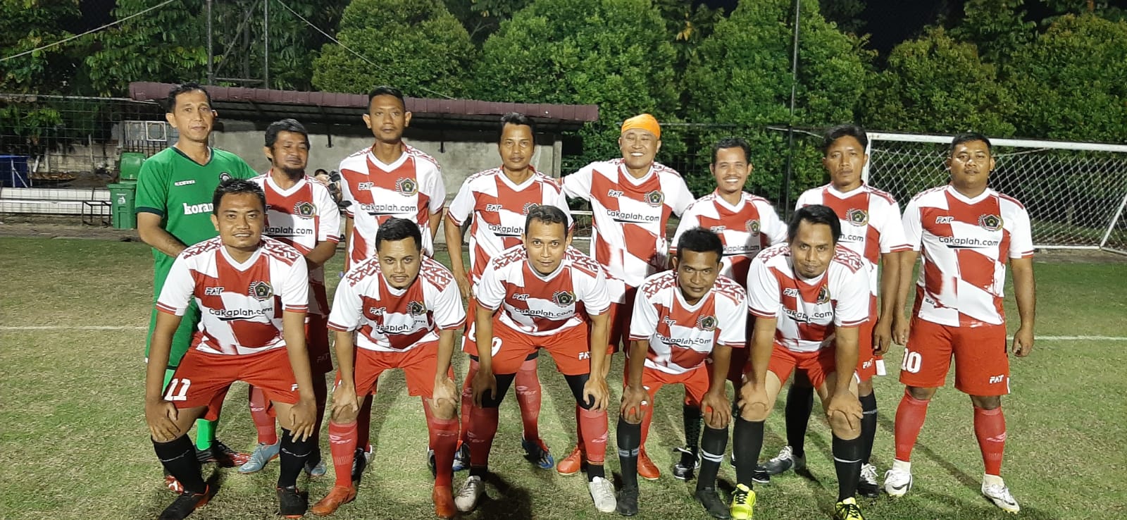 Laga Trofeo, Tim Sepakbola PWI Riau Catat Hasil Positif 