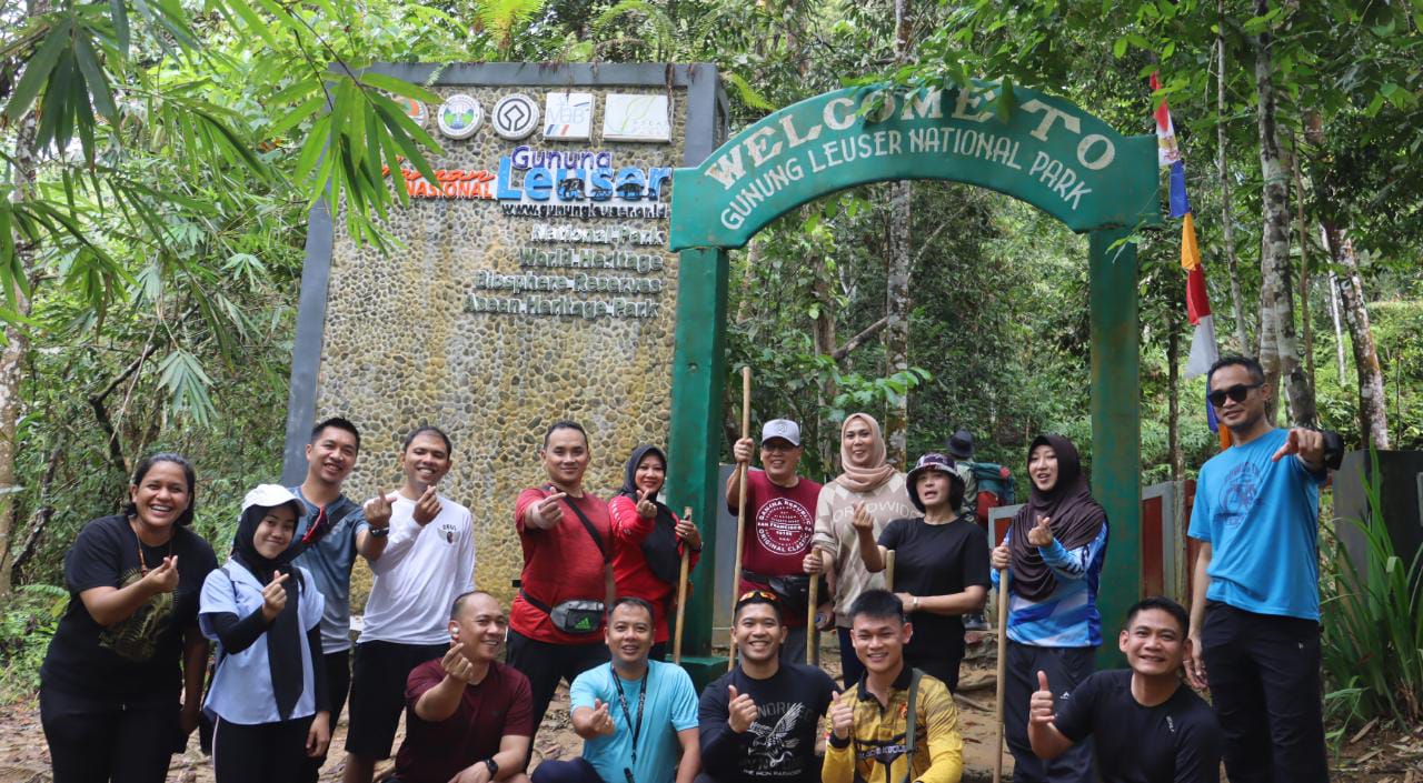 PKP Sespimmen Polres Langkat Kunjungi Wisata Bukit Lawang dan Hutan Lindung