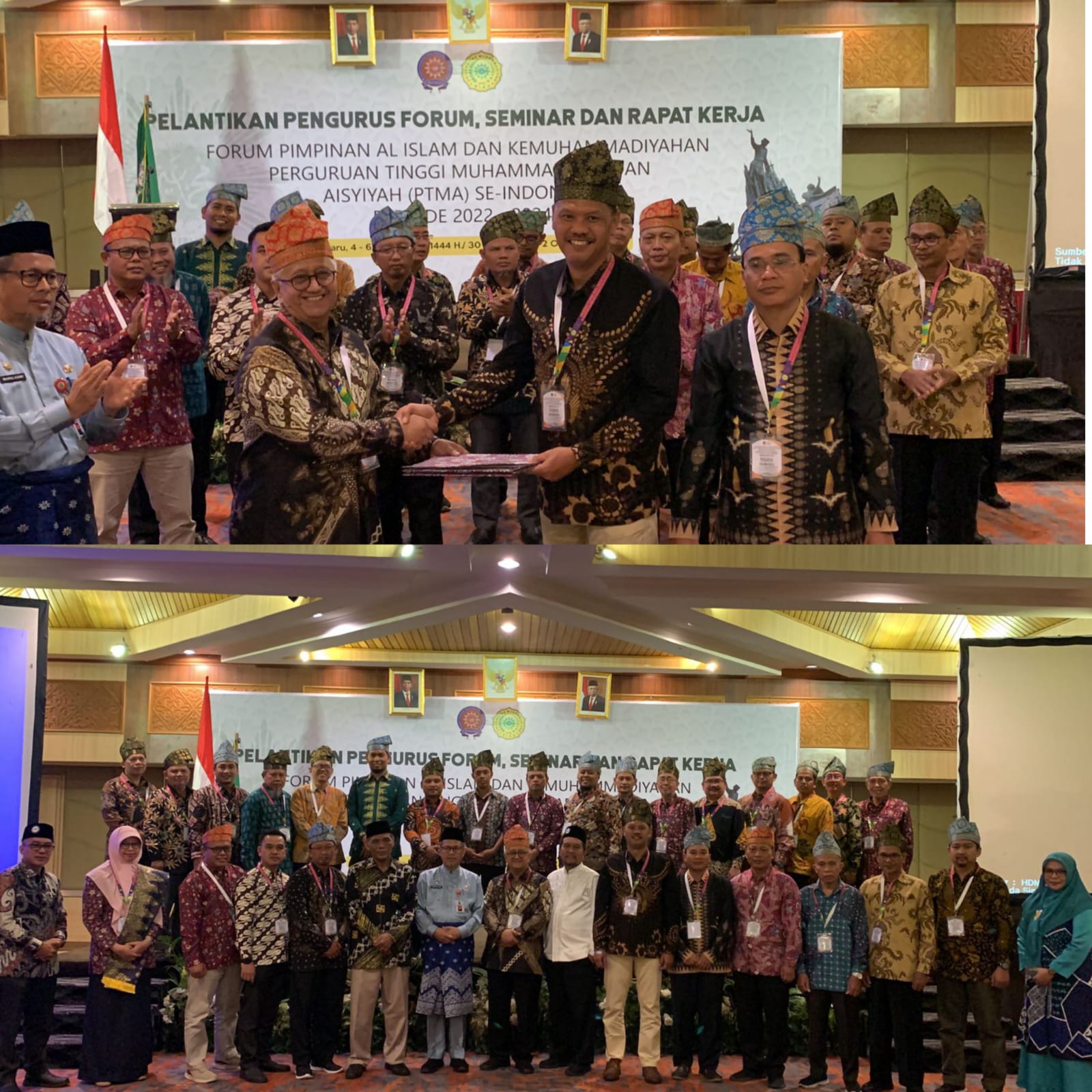 Digelar di UMRI, Pengurus Forum AIK PTMA se-Indonesia Periode 2020-2024 Resmi Dilantik