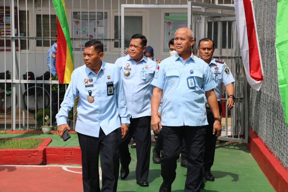 Agar Lapas Selalu Kondusif, Ini Arahan Ditjenpas Saat Kunjungi Riau