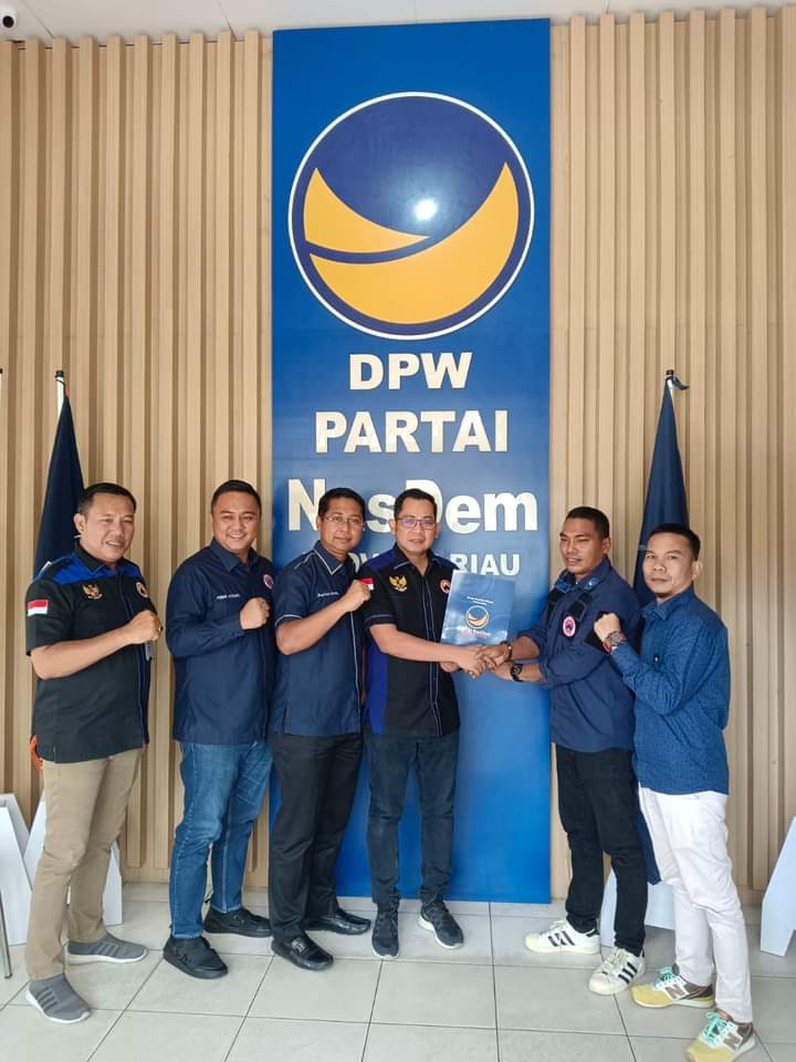 Rusdi Nur Pimpin Garda Pemuda Partai Nasdem Kabupaten Kampar