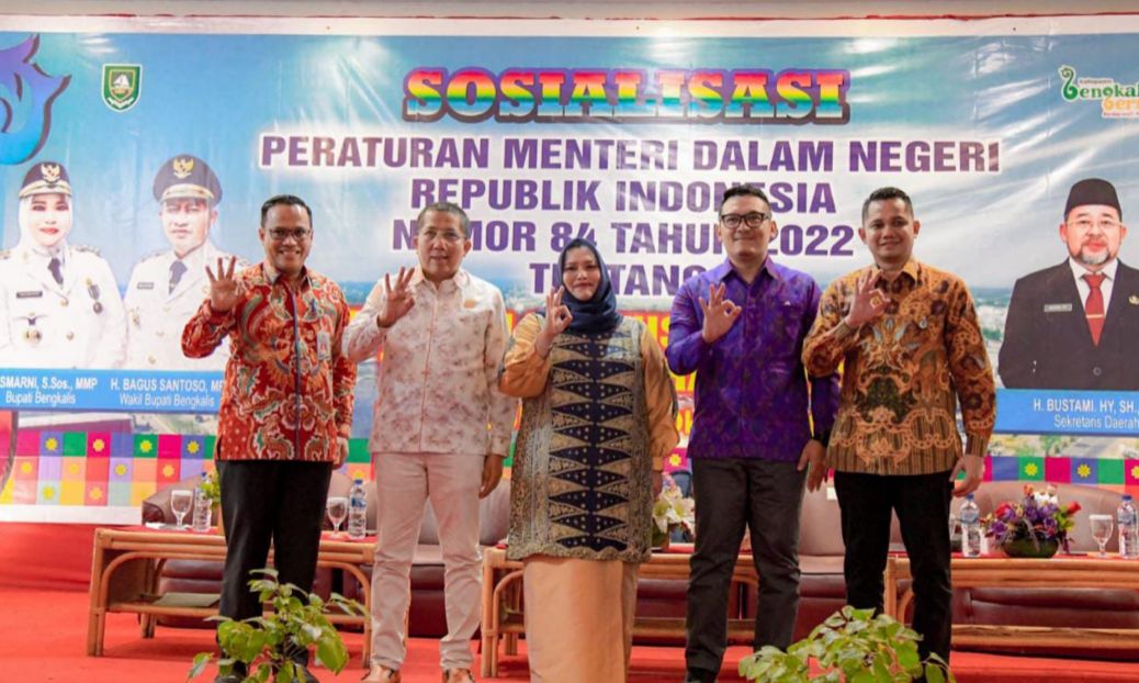 Bupati Bengkalis Buka Sosialisasi Permendagri tentang Pedoman Penyusunan APBD 2023