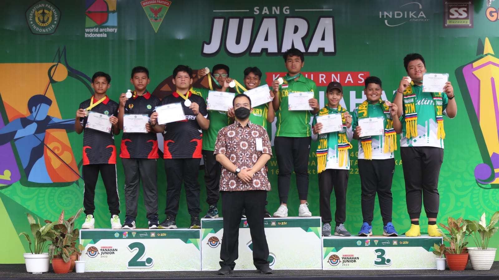 Tim Panahan Riau Raih 2 Medali Perak dan 2 Perunggu di Kejurnas Panahan Yogyakarta