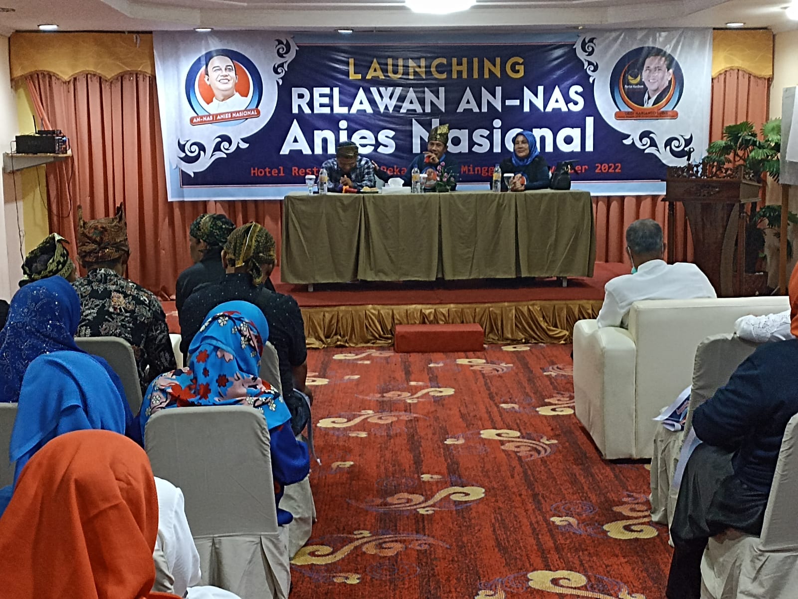 Relawan Anies Nasional Targetkan Kemenangan di Riau Hingga 65 Persen