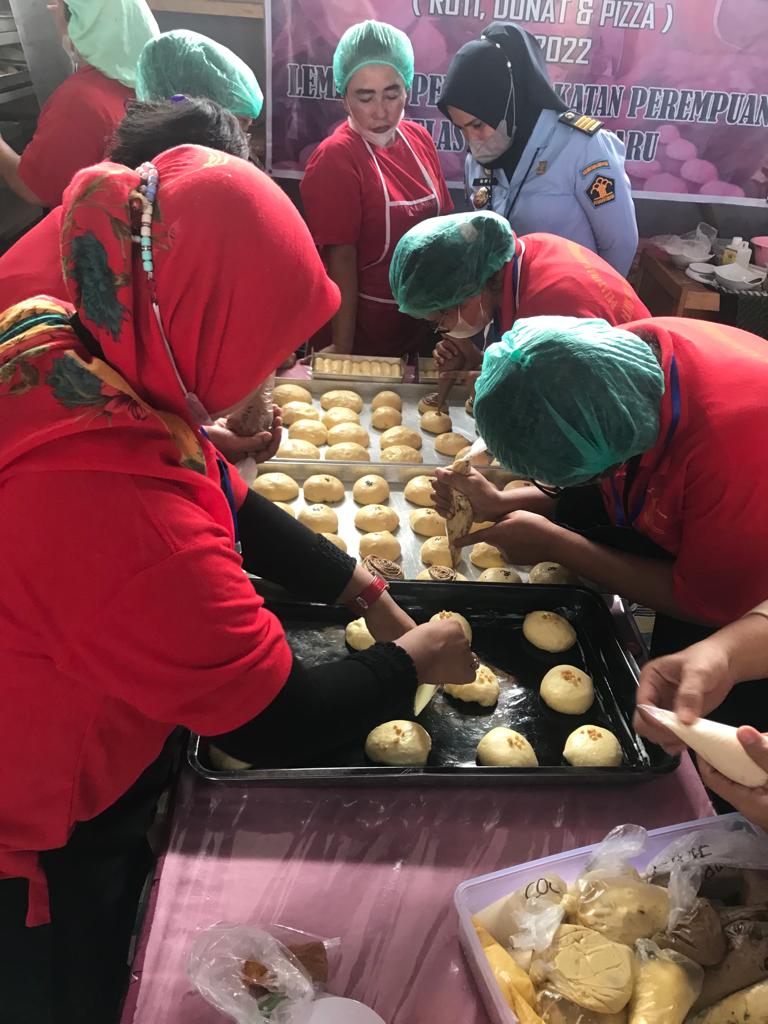 Meski Dalam Penjara, Napi Lapas Perempuan Pekanbaru Tetap Berkarya