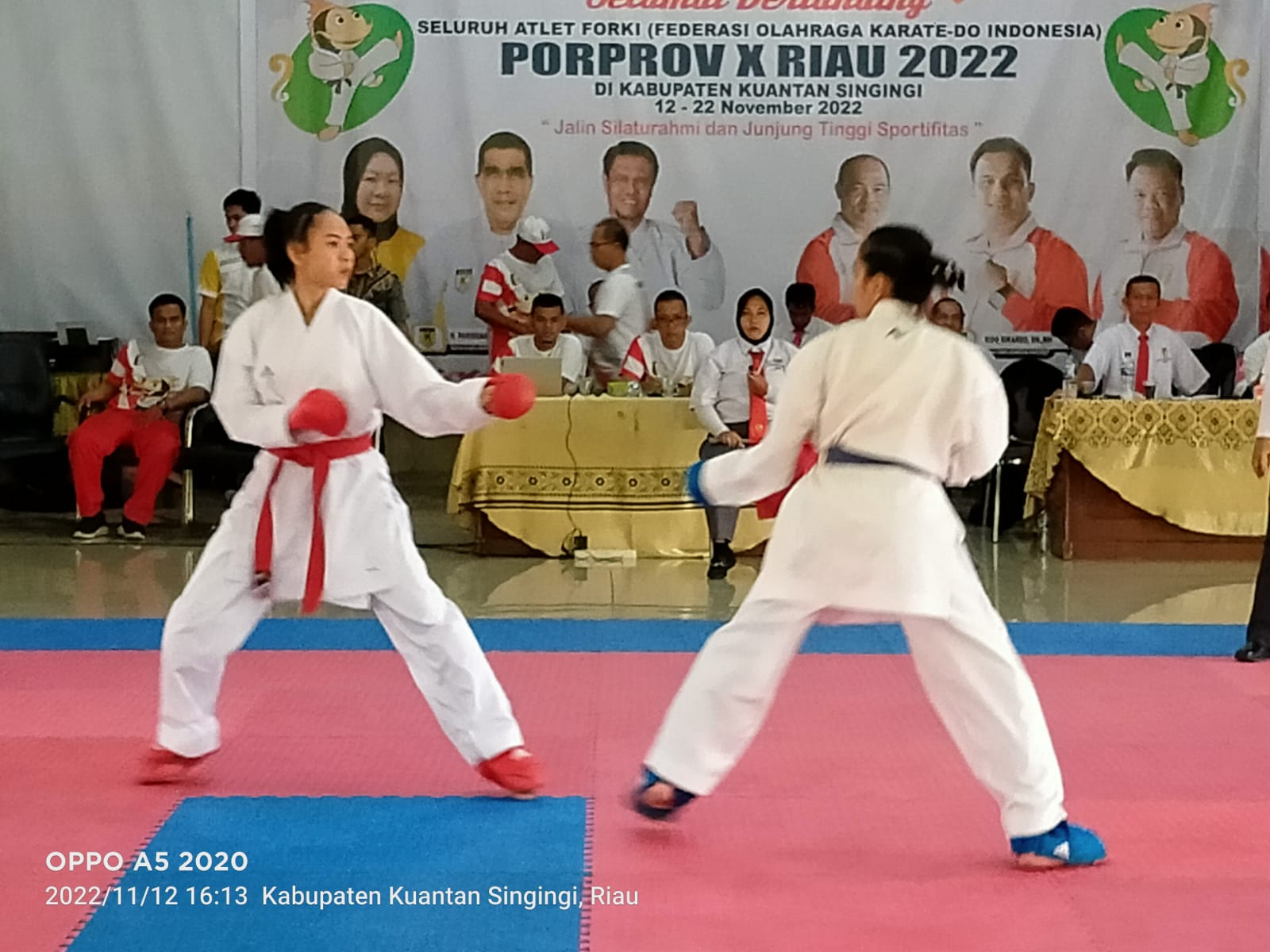 Cabor Karate Porprov X Kuansing, Medali Emas Perdana Milik M Prawibowo dari Rohul