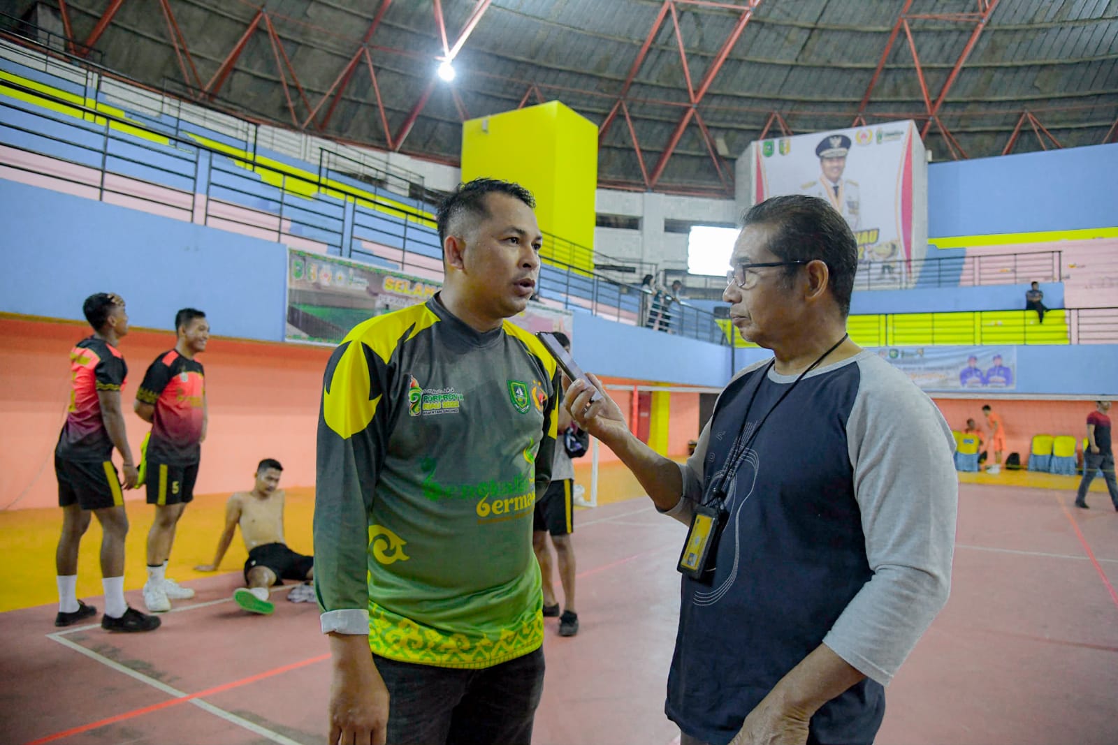 Selangkah Lagi, Putra Putri Bengkalis Kawinkan Emas Nomor Tim Porprov X Kuansing