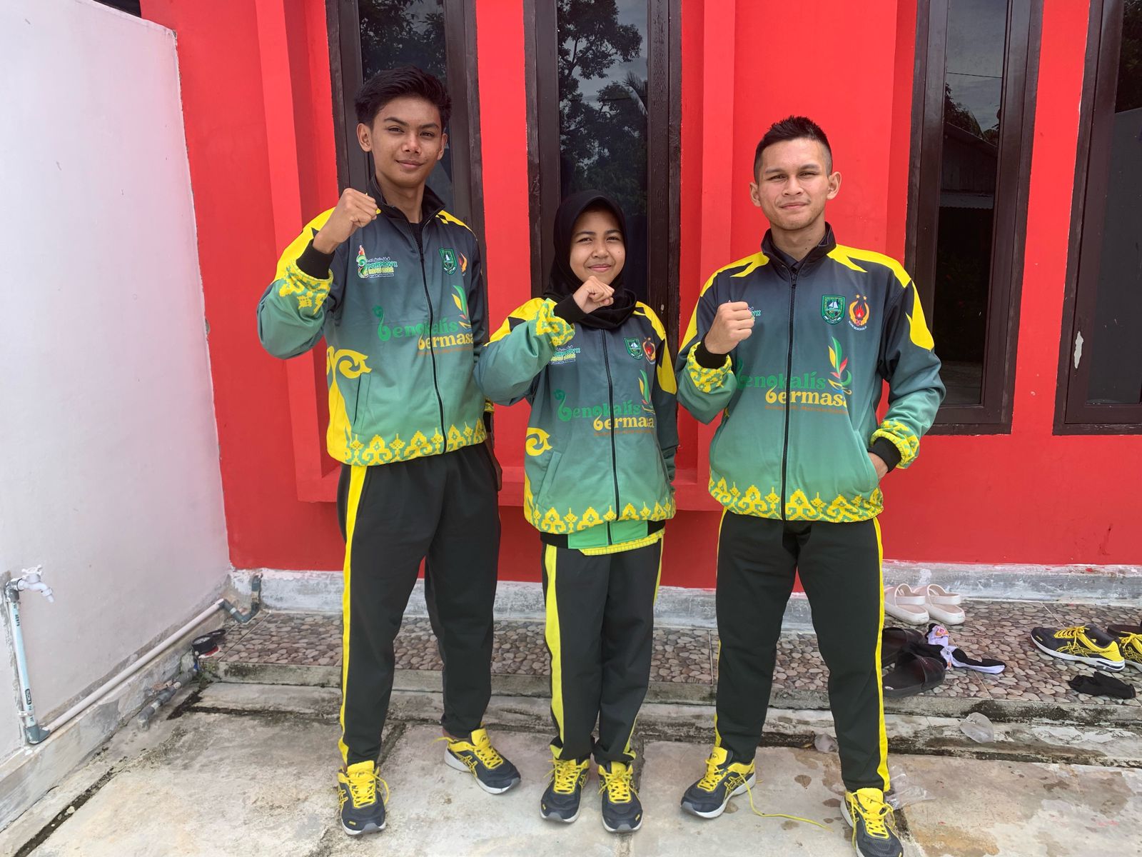Muaythai Bengkalis Raih 3 Medali Perunggu Porprov X Kuansing
