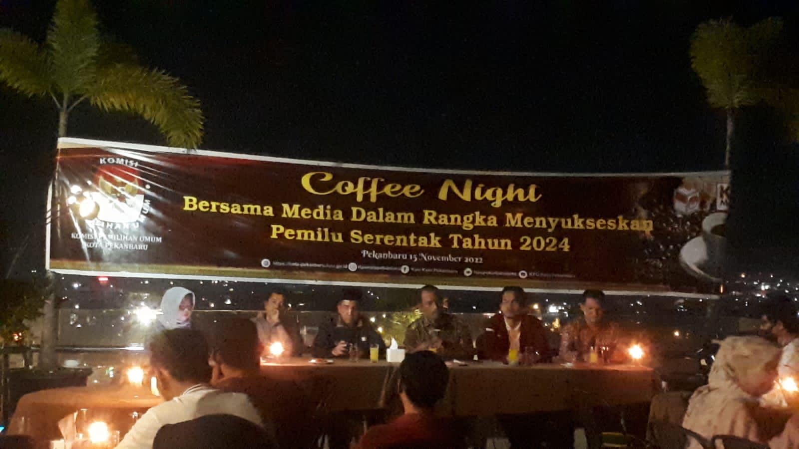 KPU Pekanbaru Sosialisasikan Tahapan Pemilu Serentak 2024 pada Media dan Organisasi Pers