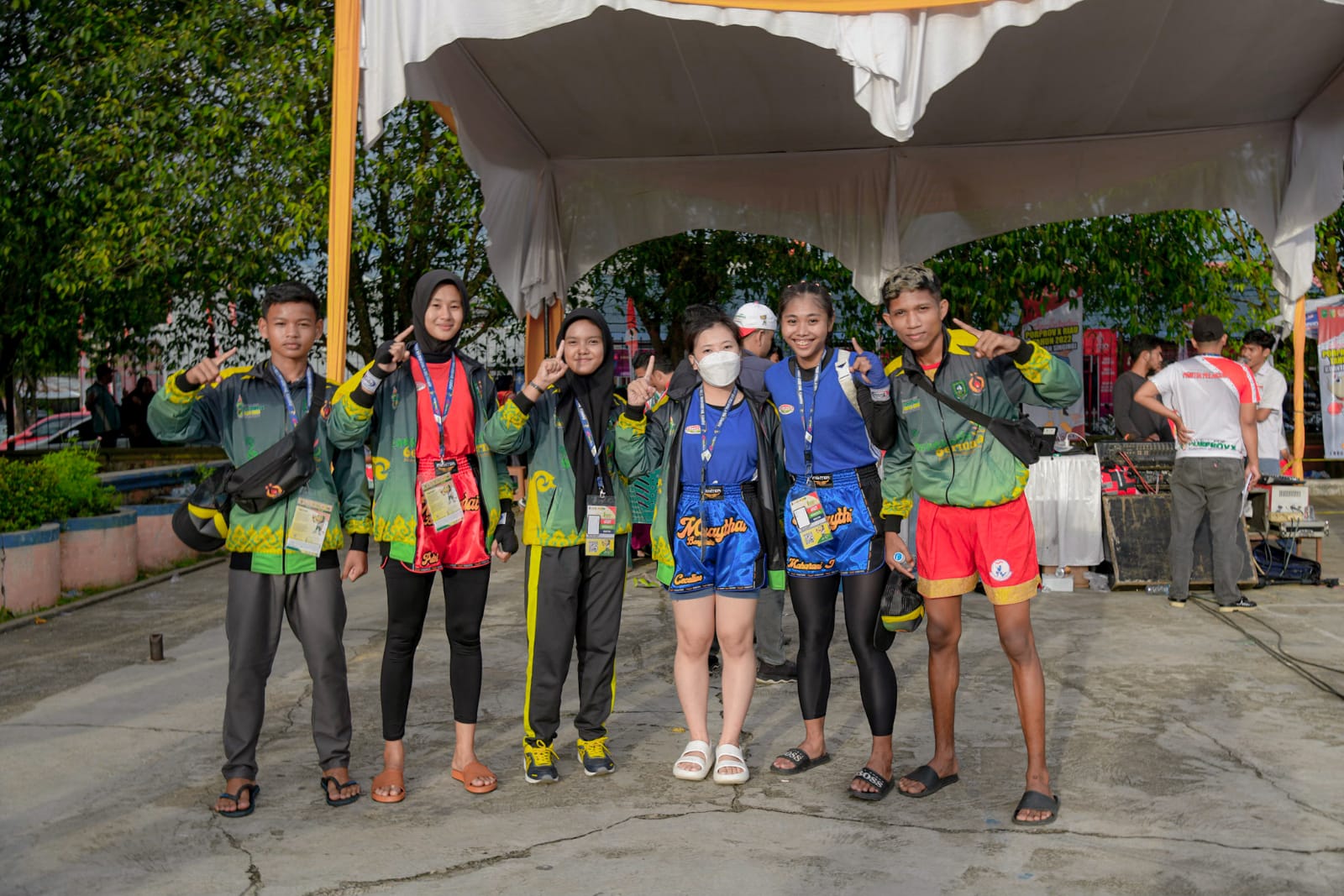 Porprov X Kuansing, 6 Atlet Muaythai Bengkalis Lolos ke Final 