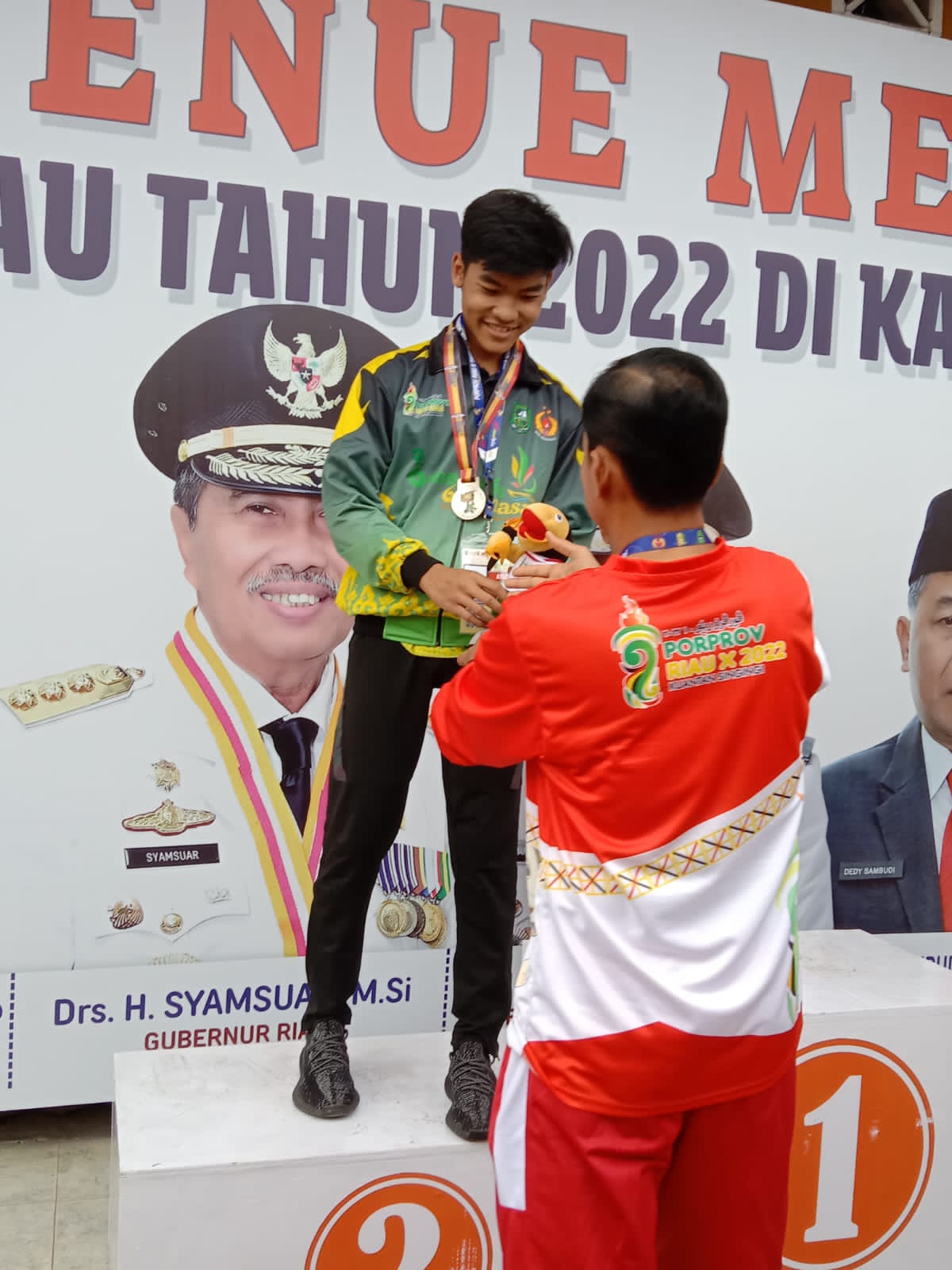 Penembak Bengkalis Persembahkan 2 Emas di Porprov X Kuansing 