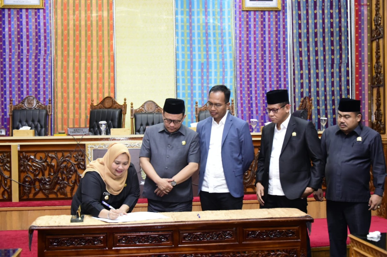 DPRD Sahkan APBD Bengkalis 2023, Segini Angkanya