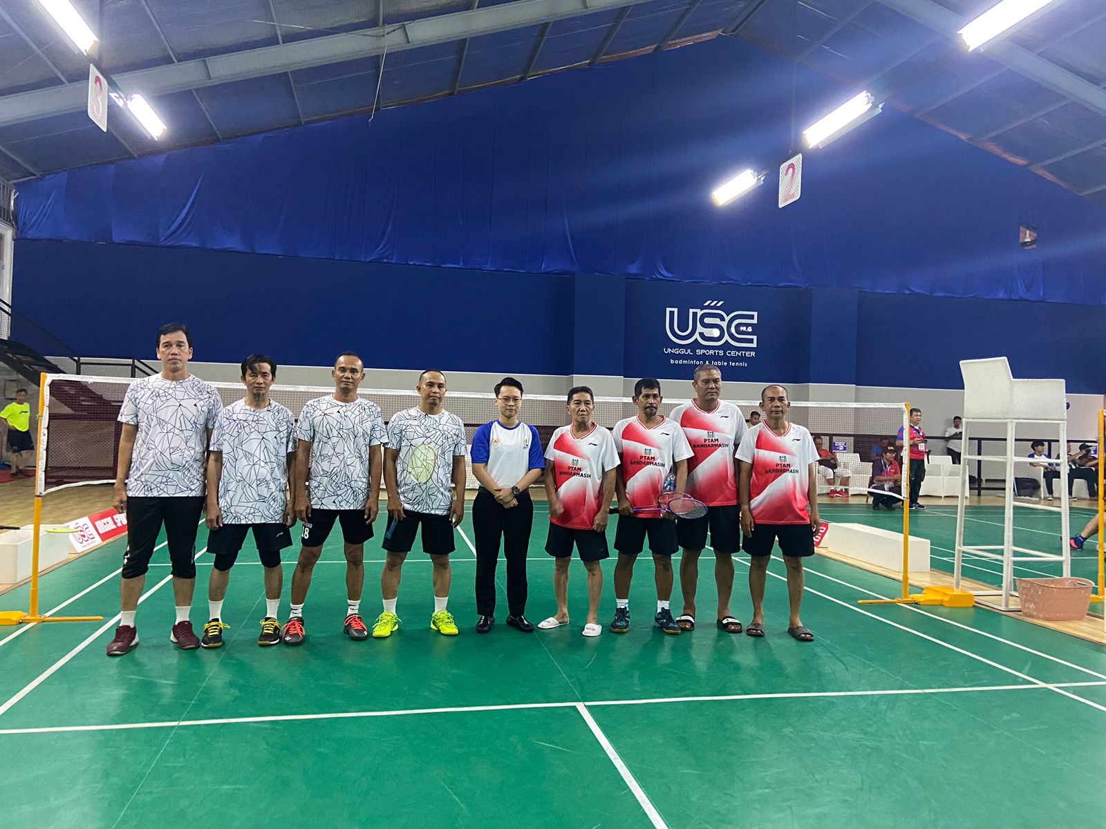 Tim Bulutangkis PWI Riau Maju ke Babak Semi Final Porwanas XIII