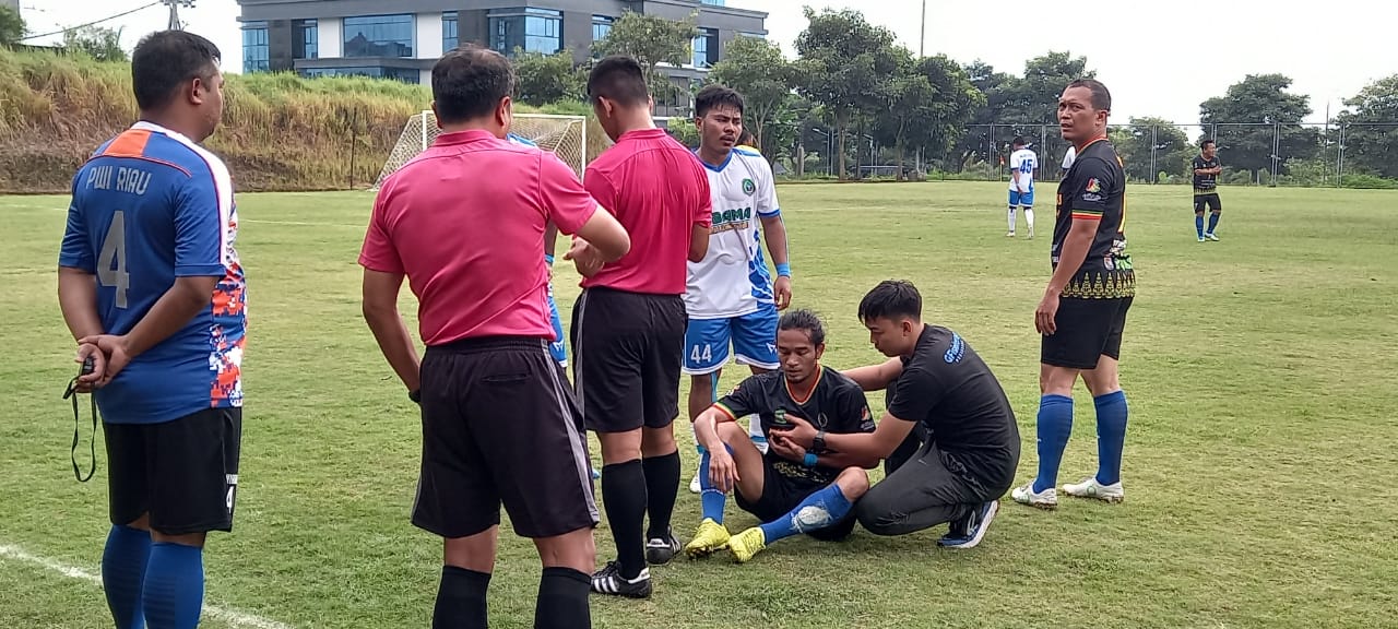 Taklukkan Maluku Utara 2-1, Skuad PWI Riau Juara Grup B