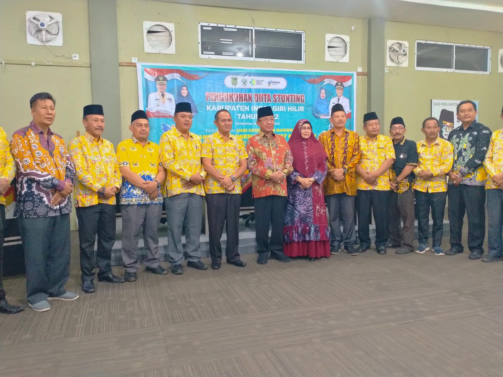 Ini Harapan Bupati HM Wardan saat Kukuhkan Duta Stunting se-Kabupaten Inhil