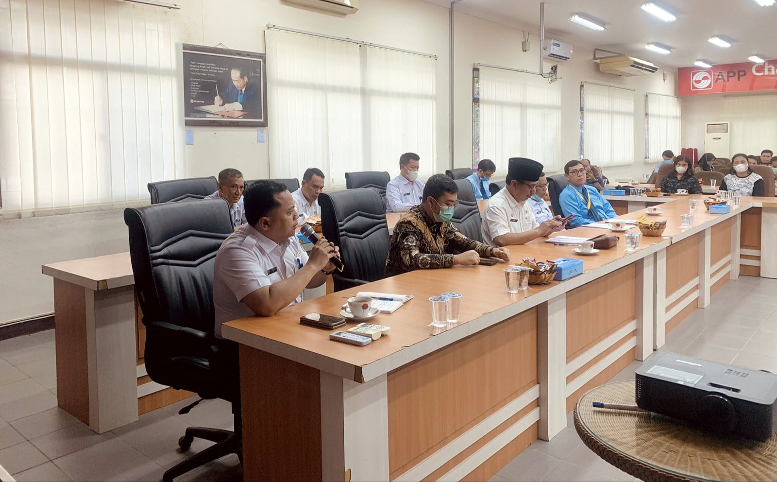Gali Potensi Pajak, UPT Samsat Perawang Sambangi PT Arara Abadi 