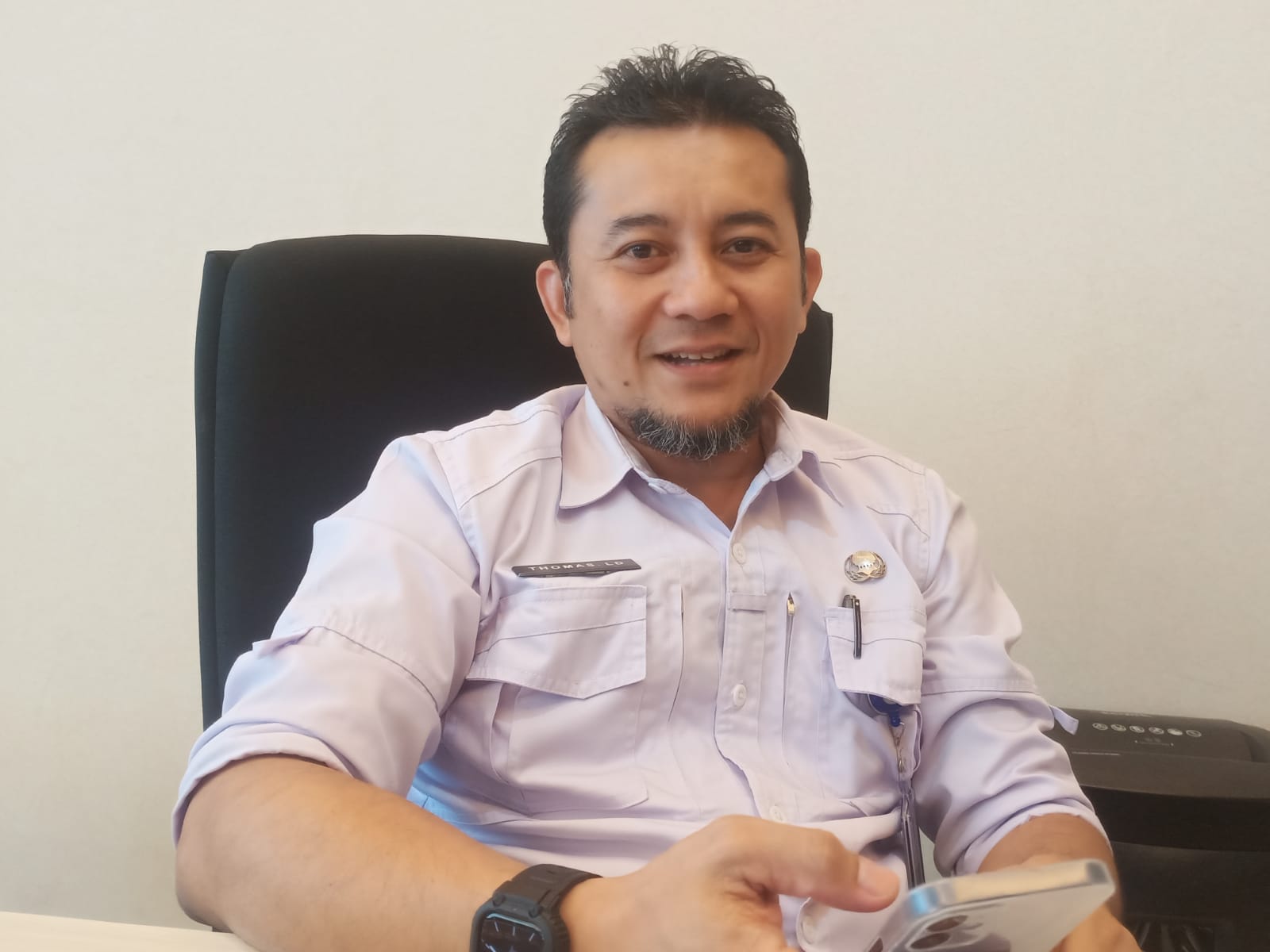 Finish! Ketinggian Menara Masjid Nurul Wathan Pemprov Riau Dipastikan 36 Meter