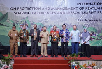 14 Negara Datangi Riau, Lihat Pengelolaan Ekosistem Gambut 