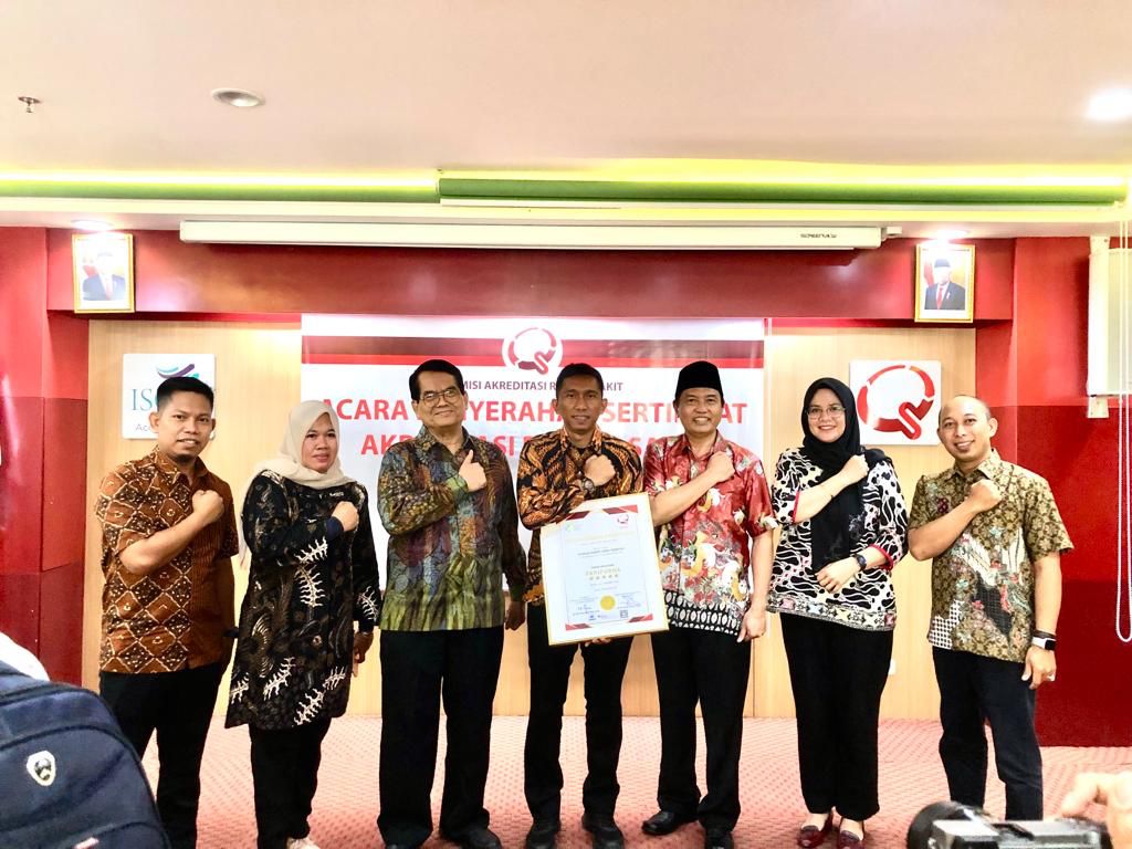 Selamat, RS Jiwa Tampan Kembali Raih Akreditasi Nilai Bintang 5