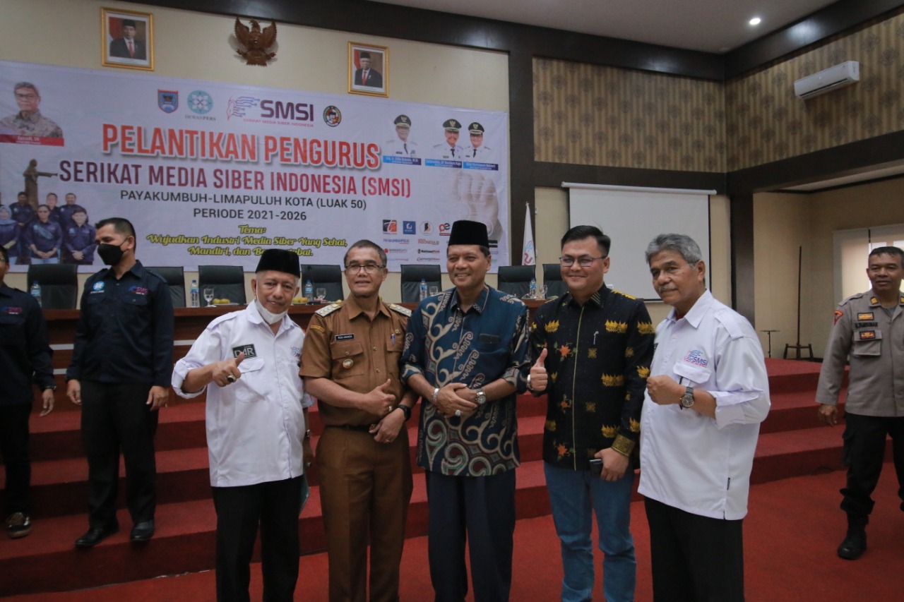Syafri Ario Pimpin Serikat Media Siber Indonesia di Luak 50