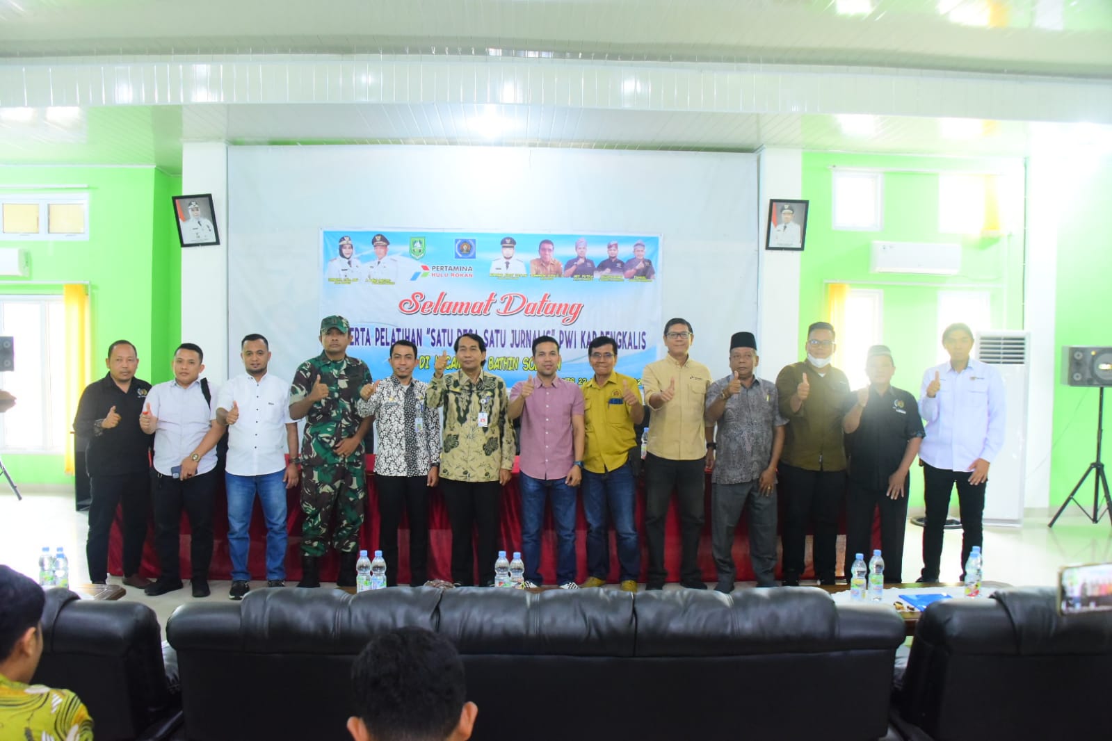 Program Satu Desa Satu Jurnalis, Bentuk Dukungan PWI Kepada Pemerintah Bengkalis 