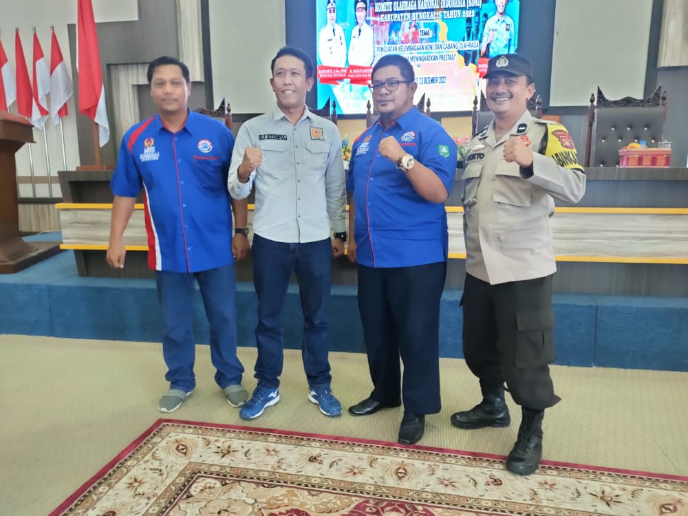 Darma Firdaus Sitompul Kembali Pimpin KONI Bengkalis